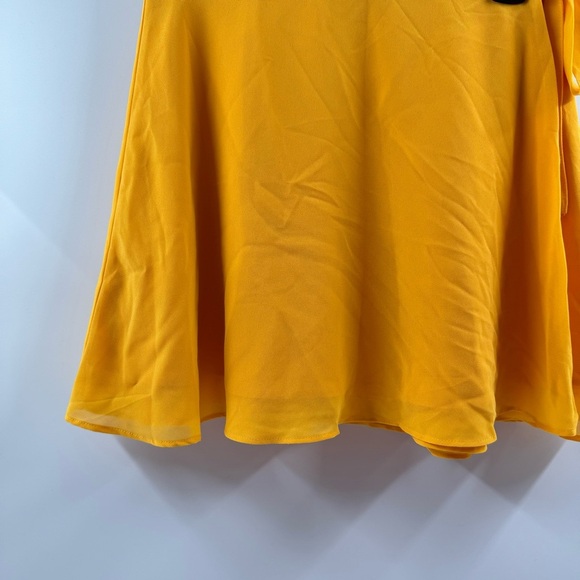 Forever 21 Mango Orange Wrap Skirt – Side Tie, Size Medium - Picture 3 of 5